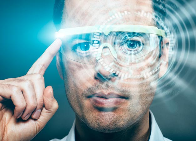 Future virtual reality devices are likely to be fitted with eye-tracking technology.